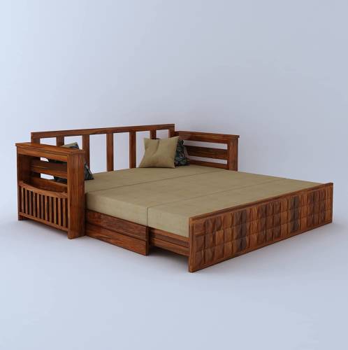 Wooden Sofa Cum Bed