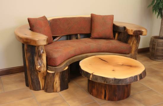 Wooden Sofa