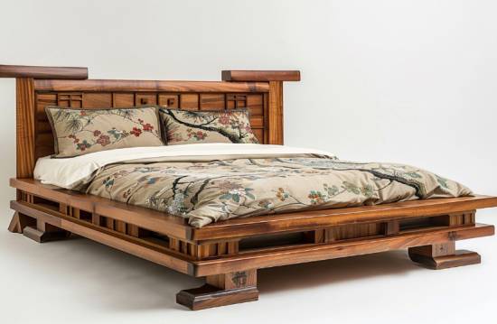 Wooden Bed