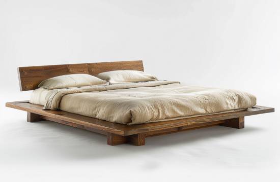 Wooden Bed