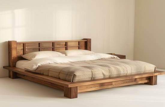 Wooden Bed