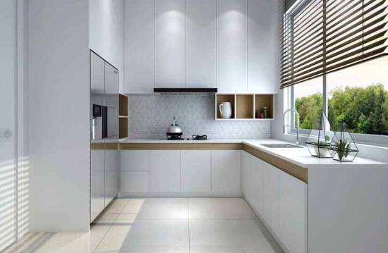 L Shaped Kitchen