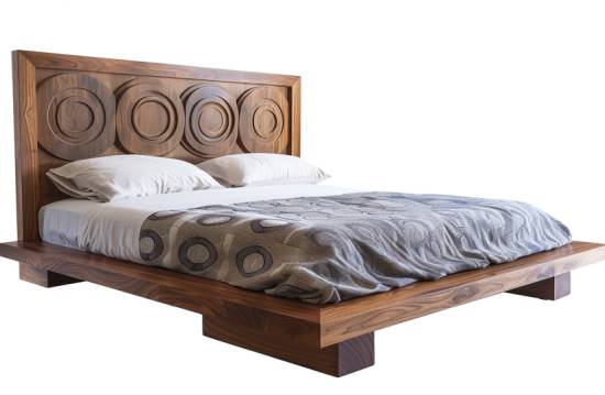 Wooden Bed