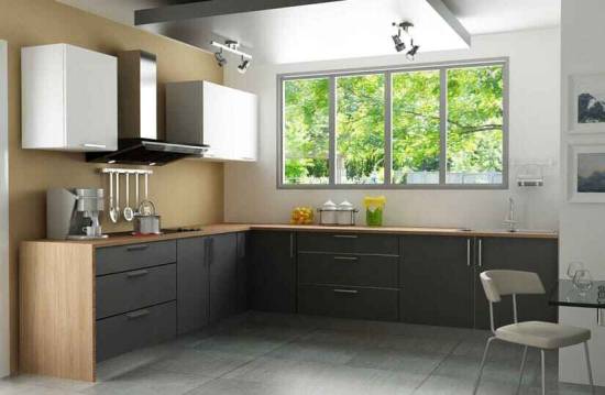 L Shaped Kitchen