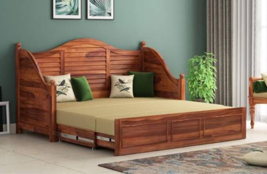 Wooden Sofa Cum Bed