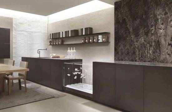 Inline Shaped Kitchen