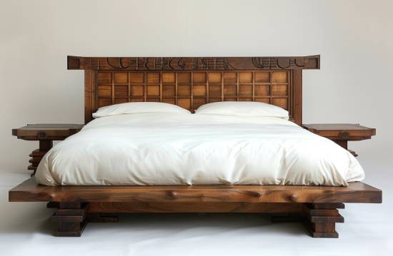 Wooden Bed