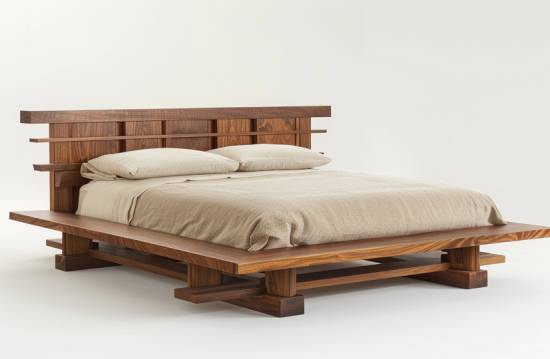 Wooden Bed