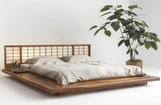 Wooden Bed