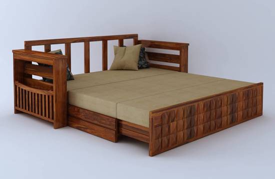 Wooden Sofa Cum Bed