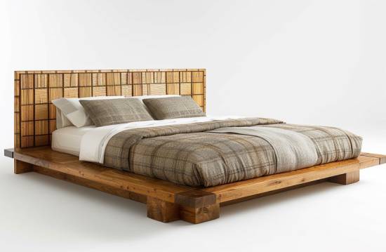 Wooden Bed