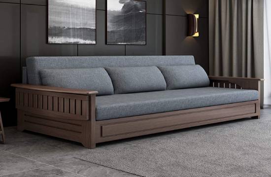 Wooden Sofa Cum Bed