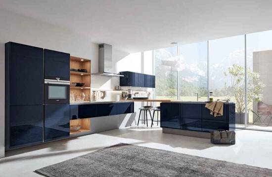 Inline Shaped Kitchen